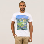 Houses in Provence Paul Cezanne T-shirt (Voorkant volledig)