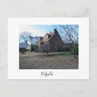 Houses of Enfield. Connecticut Briefkaart. Briefkaart