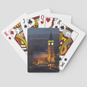 Houses of Parliament, Big Ben, Westminster Speelkaarten