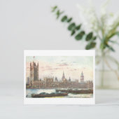 Houses of Parliament  Briefkaart Londen (Staand voorkant)