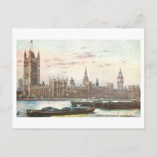Houses of Parliament  Briefkaart Londen (Voorkant)
