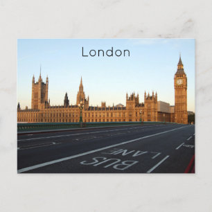 Houses of Parliament, Briefkaart Londen