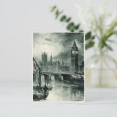 Houses of Parliament, Londen Briefkaart (Staand voorkant)