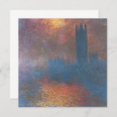 Houses of Parliament, Londen door Claude Monet (Voorkant / Achterkant)