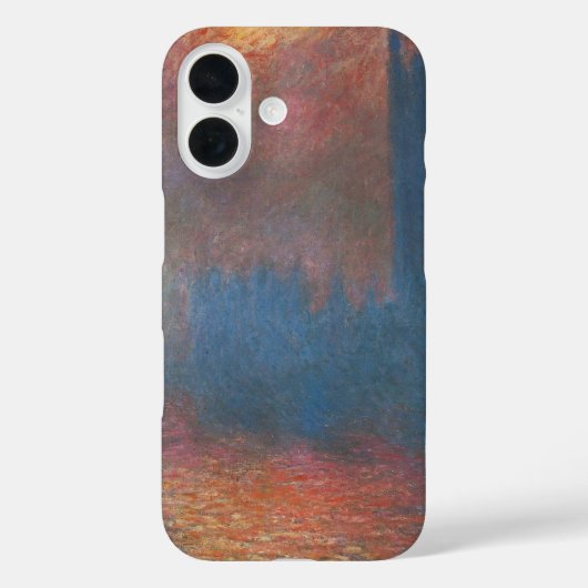Houses of Parliament, Londen door Claude Monet Case-Mate iPhone Case (Achterkant)