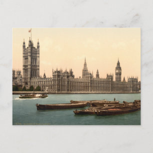 Houses of Parliament, Londen, Engeland Briefkaart