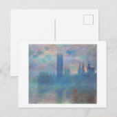 Houses of Parliament (Londen), Monet Briefkaart (Voorkant / Achterkant)