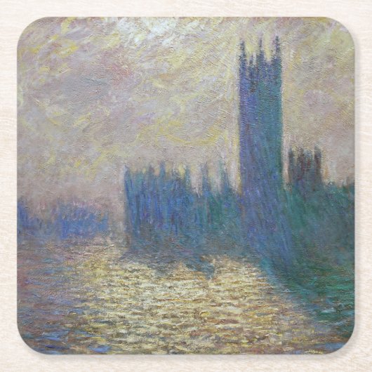 Houses of Parliament (Londen), Monet Kartonnen Onderzetters (Voorkant)