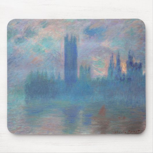 Houses of Parliament (Londen), Monet Muismat (Voorkant)