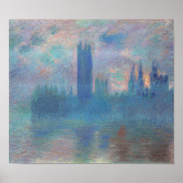 Houses of Parliament (Londen), Monet Poster