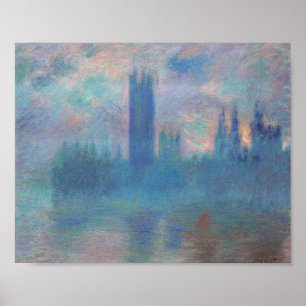 Houses of Parliament (Londen), Monet Poster