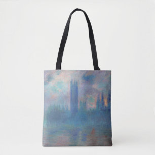 Houses of Parliament (Londen), Monet Tote Bag