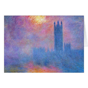 Houses of Parliament, Londen, Sun Breaking Through