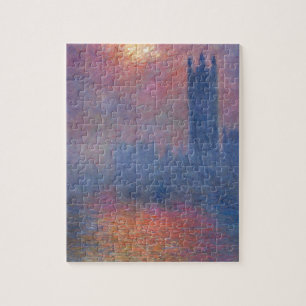 Houses of Parliament, Londen, Sun Breaking Through Legpuzzel