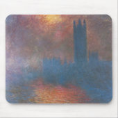 Houses of Parliament, Londen van Claude Monet Muismat (Voorkant)