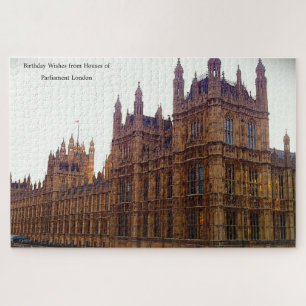 Houses of Parliament London. Jigzaag Puzzle Legpuzzel