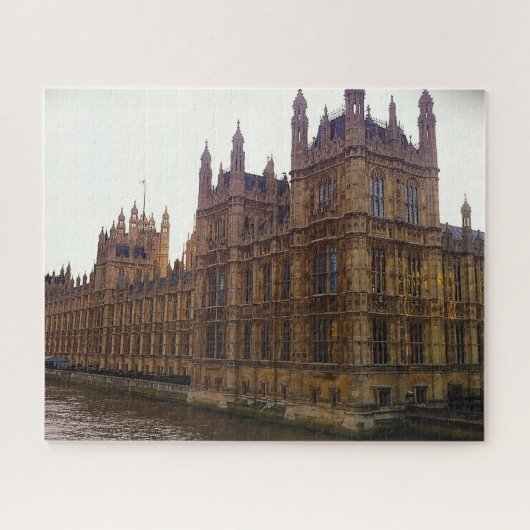Houses of Parliament London. Legpuzzel (Horizontaal)
