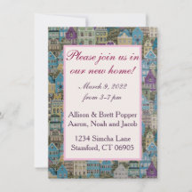 Houses op de heuvelkaart