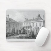 Houses op Surgeons' Square in Edinburgh Muismat (Met muis)