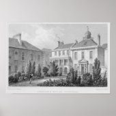 Houses op Surgeons' Square in Edinburgh Poster (Voorkant)