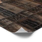 Houses Parlement en Big Ben Uk Poster (Hoek)