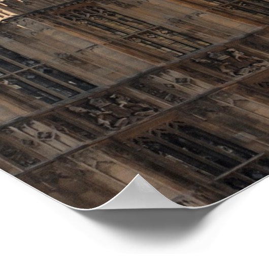 Houses Parlement en Big Ben Uk Poster (Hoek)