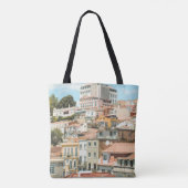 HOUSES UNDER CLEAR SKY TOTE BAG (Achterkant)