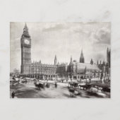 Houses van het Parlement & Westminster Hall London Briefkaart (Voorkant)