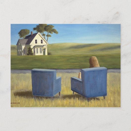 Housesitting Briefkaart (Voorkant)