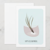 Housewarming AirPlant nieuwe thuispartij (Voorkant / Achterkant)