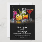 Housewarming Cocktail Party Kaart (Voorkant)