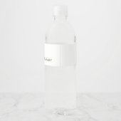 Housewarming Farmhouse Thirlmere Lake District UK Waterfles Etiket (Achterkant)