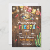 Housewarming Fiesta Feest Nieuw Huis Kaart (Voorkant)