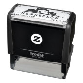 Housewarming Gift Rubber Stamp - Gepersonaliseerd Zelfinktende Stempel (Product)