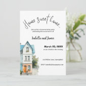 Housewarming Invitation • Home Sweet Home Kaart (Staand voorkant)