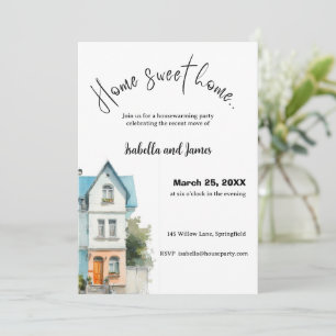 Housewarming Invitation • Home Sweet Home Kaart