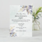 Housewarming Invitation Kaart (Staand voorkant)