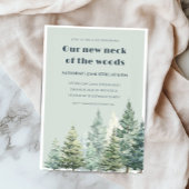 Housewarming Invitation Our New Neck of the Woods Kaart