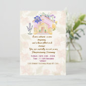 Housewarming Invitations  Kaart (Staand voorkant)