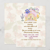 Housewarming Invitations  Kaart (Voorkant / Achterkant)