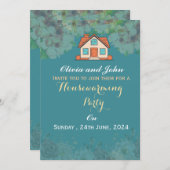 Housewarming Invitations Kaart (Voorkant / Achterkant)