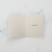 Housewarming Kaart met deurknop en deurplaat (Binnen)