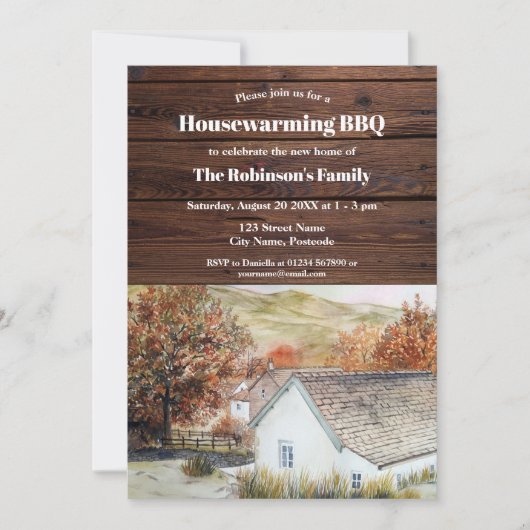 Housewarming New Home Buttermere Village England (Voorkant)