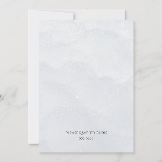 Housewarming New Home Chili Seizoensfeest Uitgenod Kaart (Achterkant)