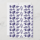 Housewarming New Home House Shells Ocean Beach Kaart (Achterkant)