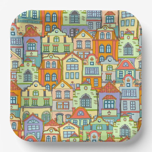 Housewarming New House Party Papieren Bordje (Voorkant)