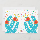 Housewarming Nieuw Home Ole Fiesta Foto Kaart (Achterkant)