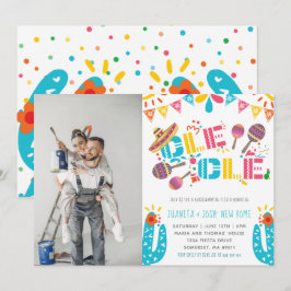 Housewarming Nieuw Home Ole Fiesta Foto Kaart