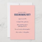 Housewarming Nieuw Huis Tuin Waterverf Schattige F Kaart (Achterkant)