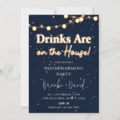 Housewarming Party Drinken zijn op het huis Kaart (Voorkant)